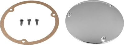 DS375650 - DRAG SPECIALTIES DERBY COVER CHROME 3-HOLE