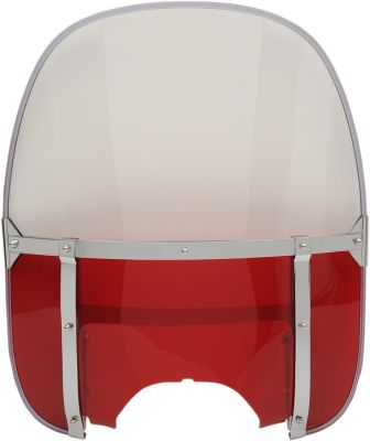 DS710317 - DRAG SPECIALTIES REPLACEMENT WINDSHIELD KIT RED