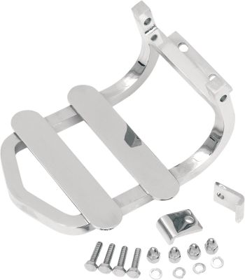 DS720083 - DRAG SPECIALTIES LUGGAGE RACK FOR SQUARE SISSY BAR CHROME