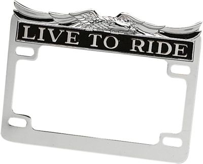 DS720809 - DRAG SPECIALTIES LICENSE PLATE FRAME 
