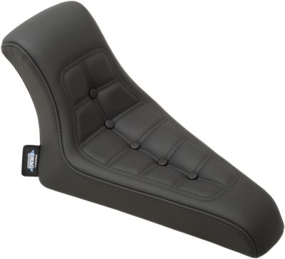 DS907540 - DRAG SPECIALTIES SEAT SCORPION LOW RIDER FRONT SOLO VINYL BLACK
