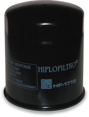 HF171B - HIFLOFILTRO OIL FILTER SPIN-ON PAPER GLOSSY BLACK