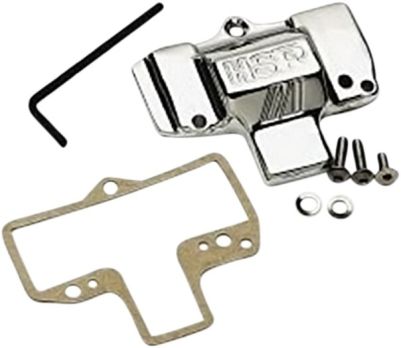 KHS029 - MIKUNI CARBURETOR TOP COVER CHROME LOGO HSR 42/45