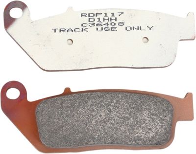 RDP117 - DP BRAKES BRAKE PAD RDP X-RACE TITANIUM HIGH FRICTION ROAD-RACING