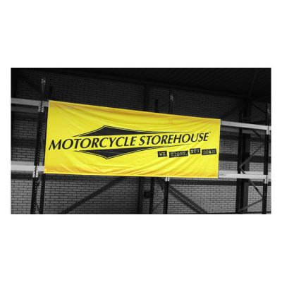 300007 - MCS Motorcycle storehouse, logo event banner