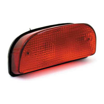 500198 - MCS Custom Fat Bob taillight. Red lens