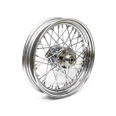 500270 - MCS 3.00 X 16 dual flange wheel 40 spokes chrome