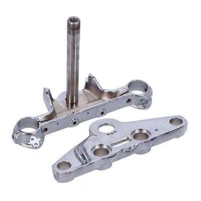 501940 - MCS Stock style FL 41mm triple trees. Chrome