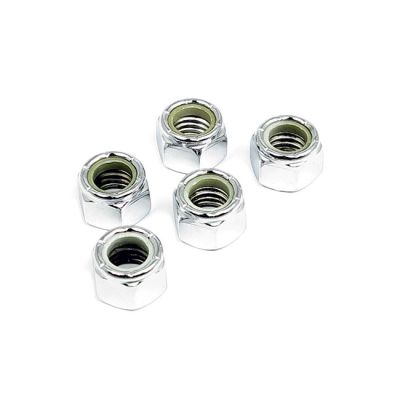 502060 - GARDNER-WESTCOTT Chrome nylon locknuts 5/16 inch-18