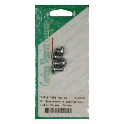 502135 - GARDNER-WESTCOTT Triple tree side bolt set. Button head