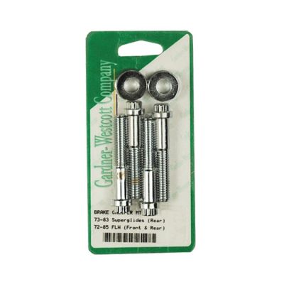 502350 - GARDNER-WESTCOTT Caliper bolt kit, banana. 12-point