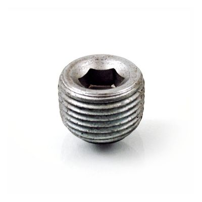 502451 - S&S, crankcase drain plug. 3/8-18. Magnetic