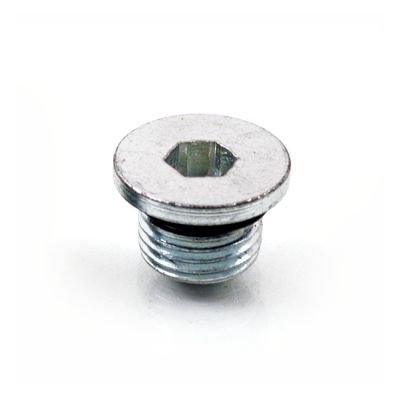 502452 - S&S, crankcase drain plug. 1/2-20. Magnetic