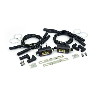 502943 - Accel, Universal 'Super Coil' kit black, 2 coils. 12V/3 Ohm