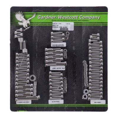 503103 - GARDNER-WESTCOTT Motor screw set, ss allen