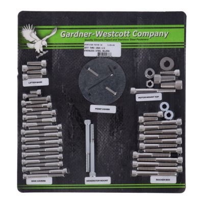 503124 - GARDNER-WESTCOTT Motor screw set, ss allen