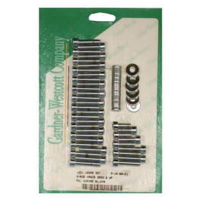 503132 - GARDNER-WESTCOTT V-Rod side cover set. pol. chr allen