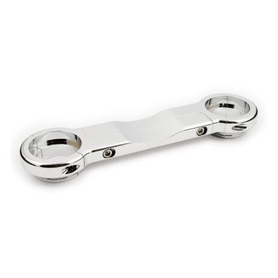 505028 - MCS Fork brace, 41mm, solid. Chrome
