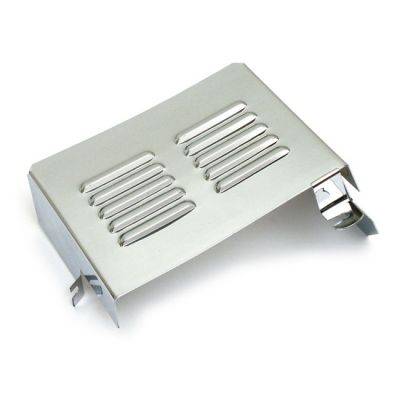 505455 - MCS Battery side cover. Chrome. louvered