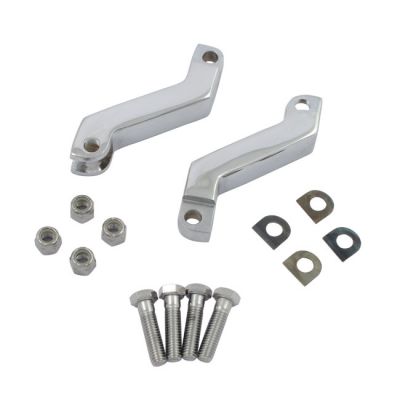 506830 - MCS Foot peg extender set. Chrome