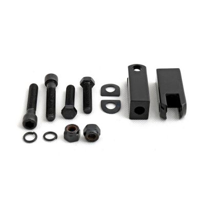 507859 - MCS OEM style XL passenger peg brackets. Black
