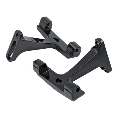 508582 - MCS Mount bracket, passenger floorboard. Stock height. Black
