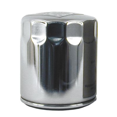 508668 - Champion, spin-on oil filter. Chrome
