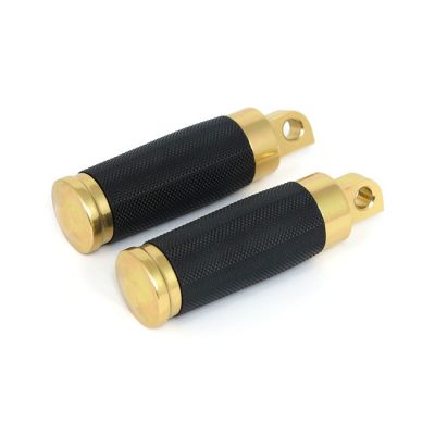 509004 - MCS Caliber footpegs, brass