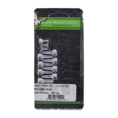 510164 - GARDNER-WESTCOTT GW, primary cover mount kit chrome allen