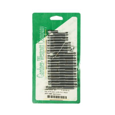 510165 - GARDNER-WESTCOTT XL side cover mount kit, chrome allen