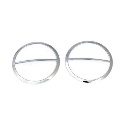 510201 - MCS Speaker trim cover, front. Chrome