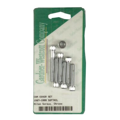 510596 - GARDNER-WESTCOTT Cam cover screw kit, chr. allen
