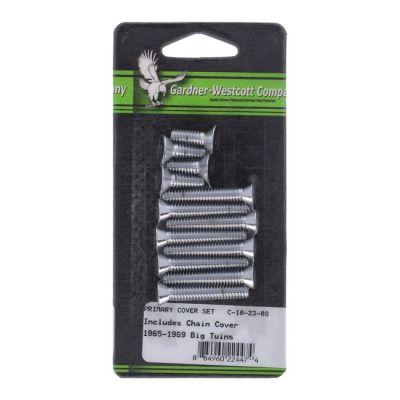 510599 - GARDNER-WESTCOTT Big Twin primary mount kit, chr. allen