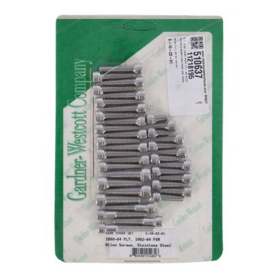 510637 - GARDNER-WESTCOTT Big Twin side cover mount kit, ss allen