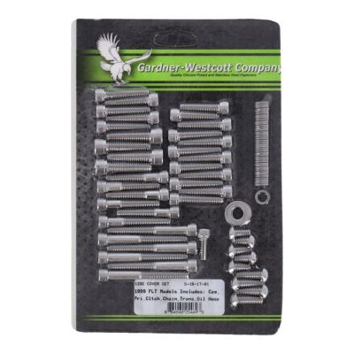 510646 - GARDNER-WESTCOTT Big Twin side cover mount kit, ss allen