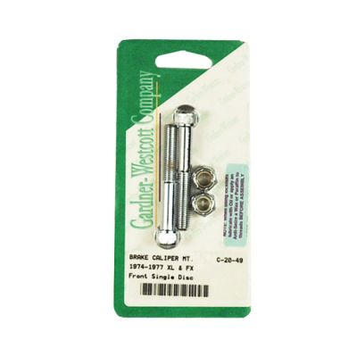 510680 - GARDNER-WESTCOTT Caliper mount kit, front