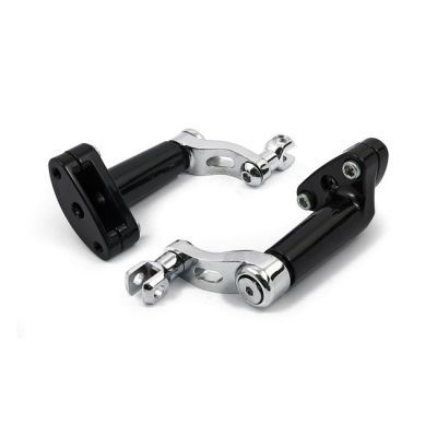 511304 - MCS Adjustable passenger peg mount kit. Chrome