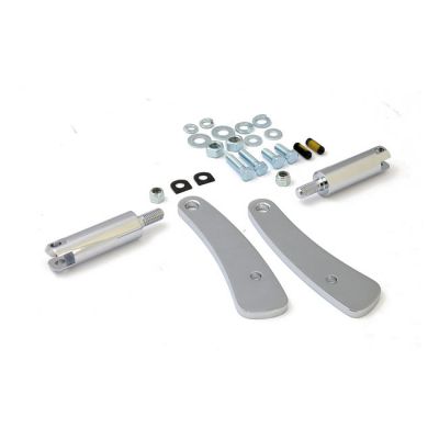 511306 - MCS Adjustable Dyna highway peg mount kit, chrome