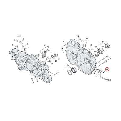 511700 - GARDNER-WESTCOTT 1/4-20 x 5/8 inch allen bolt chr.