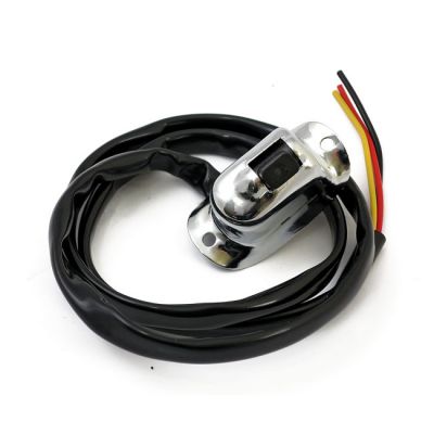 512863 - MCS Early style handlebar light switch, Hi/Low. Chrome