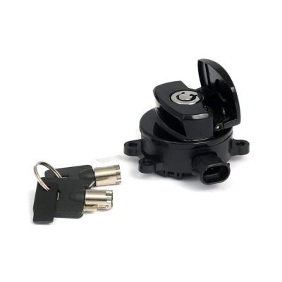 512867 - MCS 11-up ignition switch, side hinge type. Black