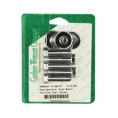 513240 - GARDNER-WESTCOTT Rear sprocket Mount kit, hex chr.