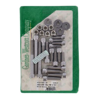 513267 - GARDNER-WESTCOTT Motor mount screw kit, ss allen