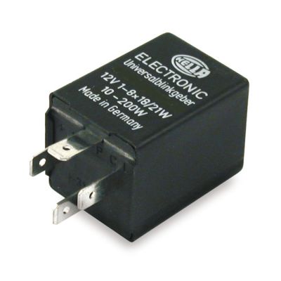 513385 - Hella, electronic turn signal flasher. 10W to 200W
