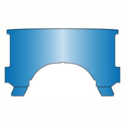 513679 - National Cycle, repl. adj. lower window (style B). Blue