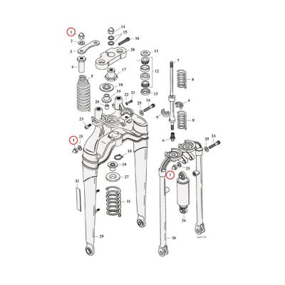514045 - GARDNER-WESTCOTT 3/8-16 acorn nut chr.