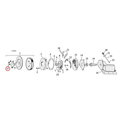 514154 - GARDNER-WESTCOTT 10/24 x 1/2 inch flathead allen bolt