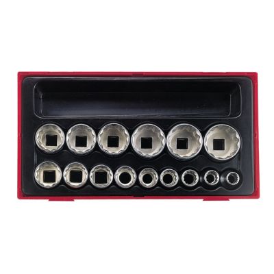 514212 - TENGTOOLS Teng Tools, 15-pc US sized 12-point sockets