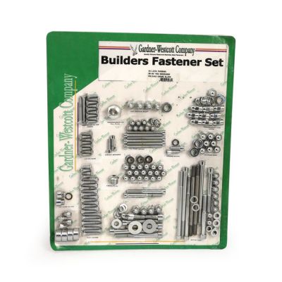 514257 - GARDNER-WESTCOTT Builders fastener set, polish. allen