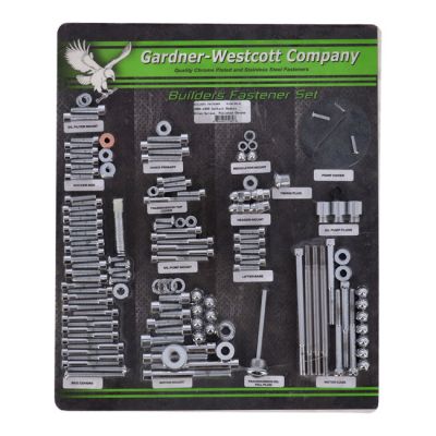 514271 - GARDNER-WESTCOTT Builders fastener set, polish. allen
